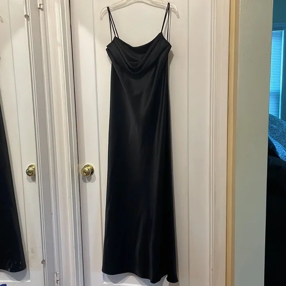 Jump Apparel Black Column Dress | juniors size 13/14 - Picture 5 of 11